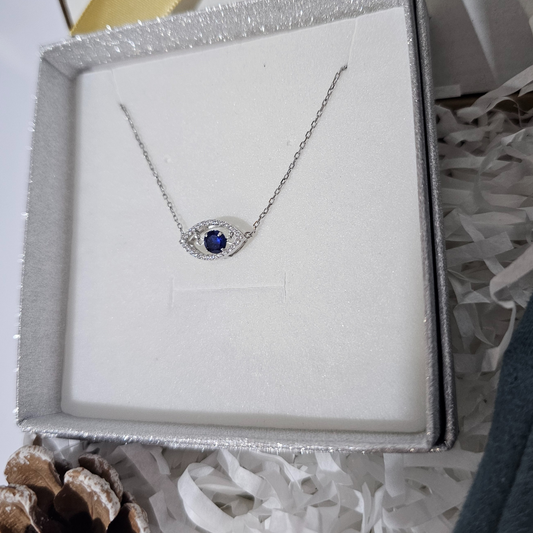 Σετ Γυναικείου Δώρου B2GIFT Blue Classic ( Silver 925 )