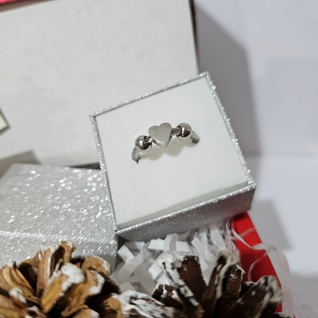 Σετ Γυναικείου Δώρου B2GIFT SILVER HEART