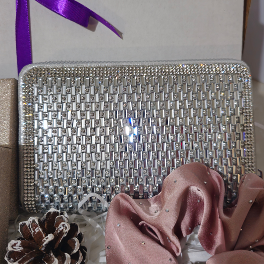 ΣΕΤ ΓΥΝΑΙΚΕΙΟΥ ΔΩΡΟΥ B2GIFT SILVER STRASS