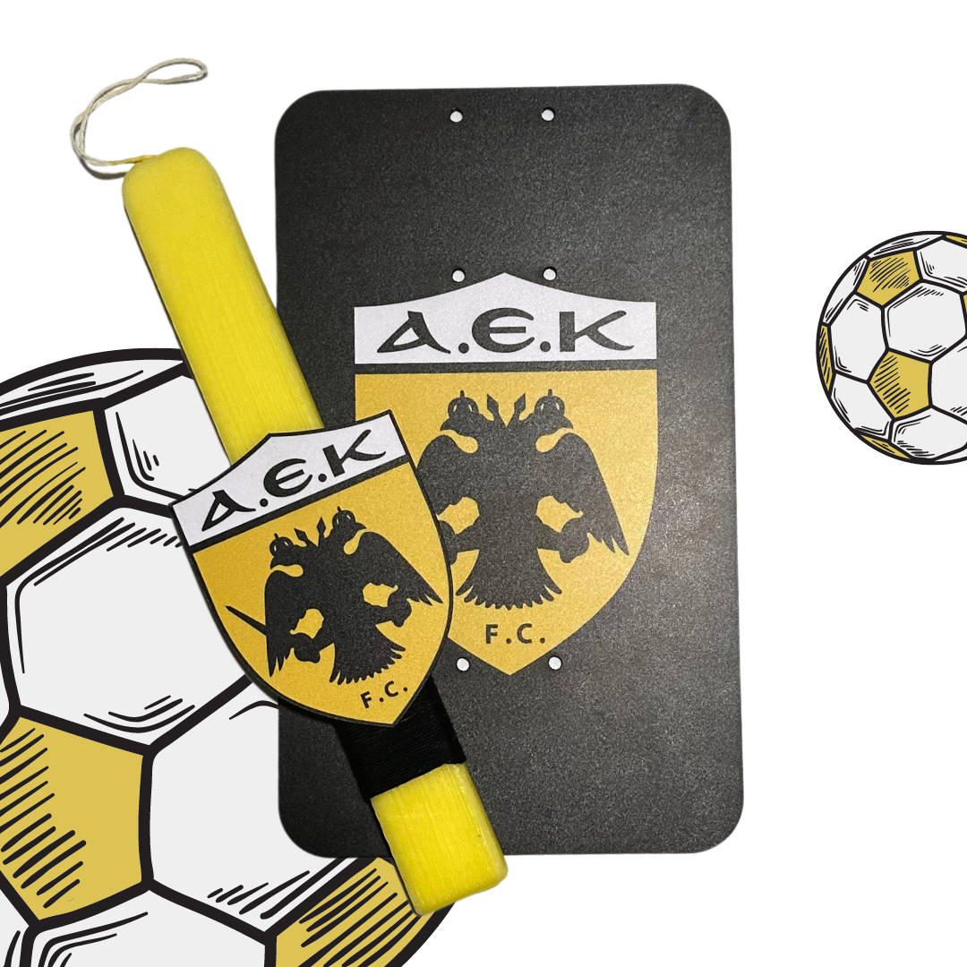 ΛΑΜΠΑΔΑ ΧΕΙΡΟΠΟΙΗΤΗ ΑΕΚ ΚΙΤΡΙΝΗ ΑΡΩΜΑΤΙΚΗ