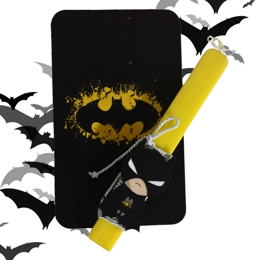 ΛΑΜΠΑΔΑ ΧΕΙΡΟΠΟΙΗΤΗ BATMAN ΚΙΤΡΙΝΗ ΑΡΩΜΑΤΙΚΗ