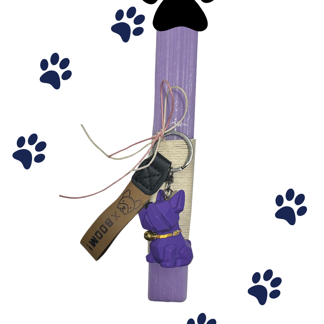 Λαμπάδα για κορίτσι σκυλάκι