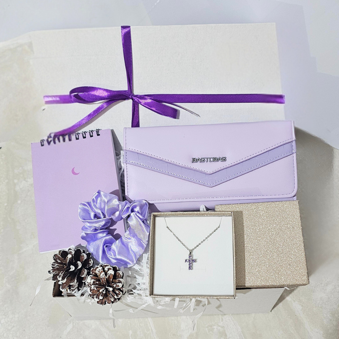ΣΕΤ ΓΥΝΑΙΚΕΙΟΥ ΔΩΡΟΥ B2GIFT PURPLE 5